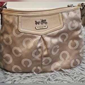 Coach Signature Canva Crossbody